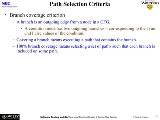 Software Testing and Quality Assurance Software Testing and Quality ...