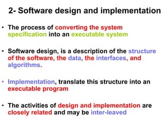 ppt - efficient software development process: design... software Engineering process | PPT