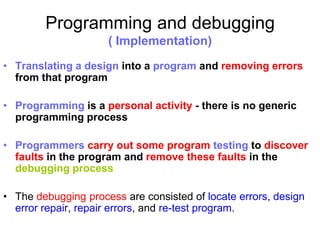 software Engineering process | PPT