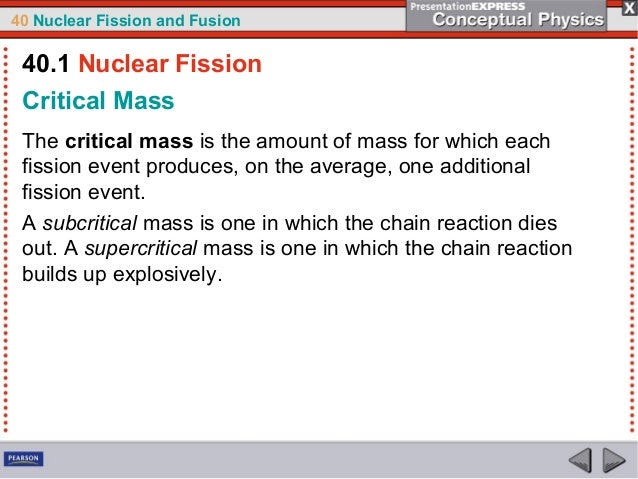 Ch40 Nuclear Fissionandfusion Ch40 Nuclear Fissionandfusion