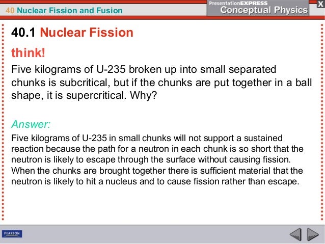 Ch40 Nuclear Fissionandfusion