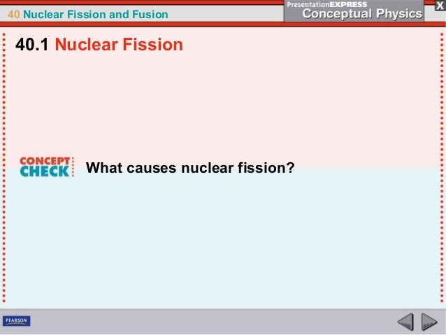Ch40 Nuclear Fissionandfusion