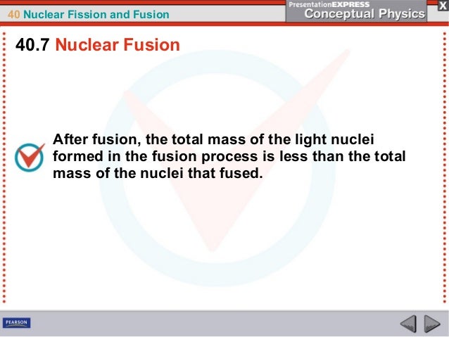 Ch40 Nuclear Fissionandfusion