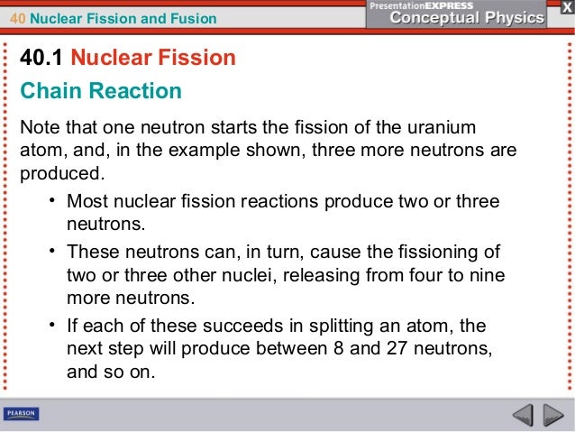 Ch40 Nuclear Fissionandfusion