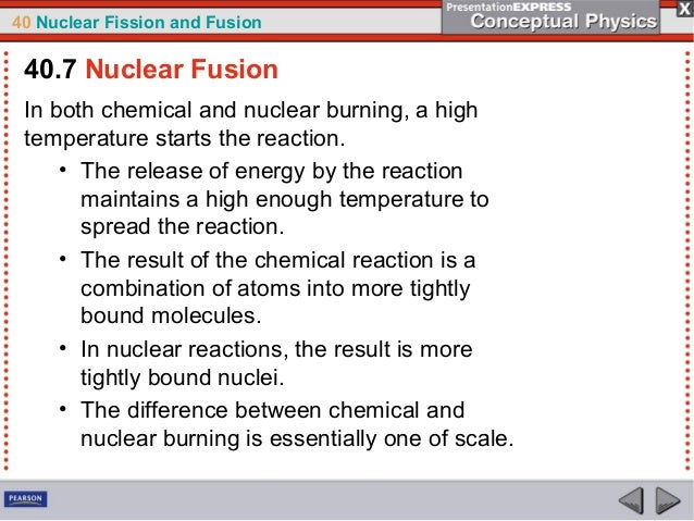 Ch40 Nuclear Fissionandfusion Ch40 Nuclear Fissionandfusion