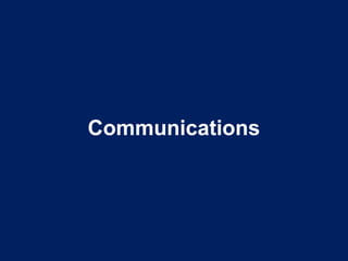 Communications
 