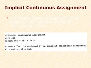 Ch4 Additional topics in Verilog.pptMNNb scjVC JN DS | PPT