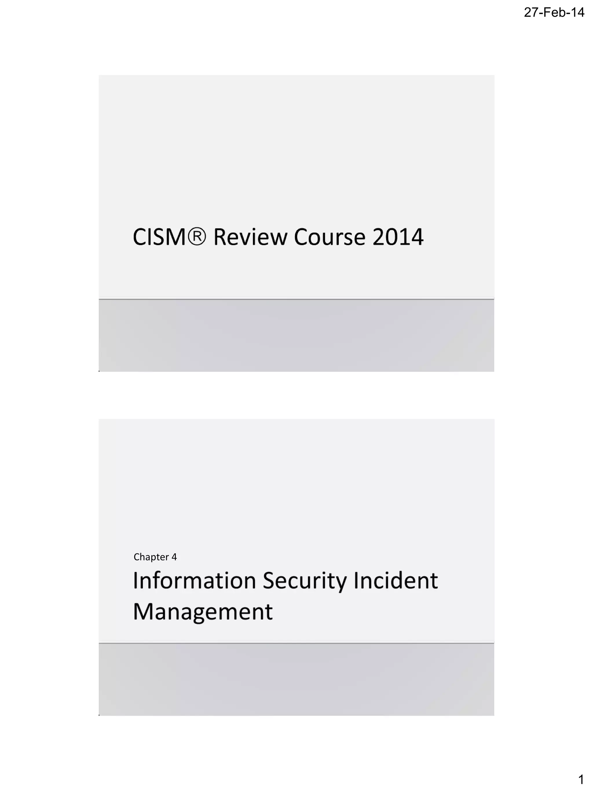 27-Feb-14
1
Chapter 4
 