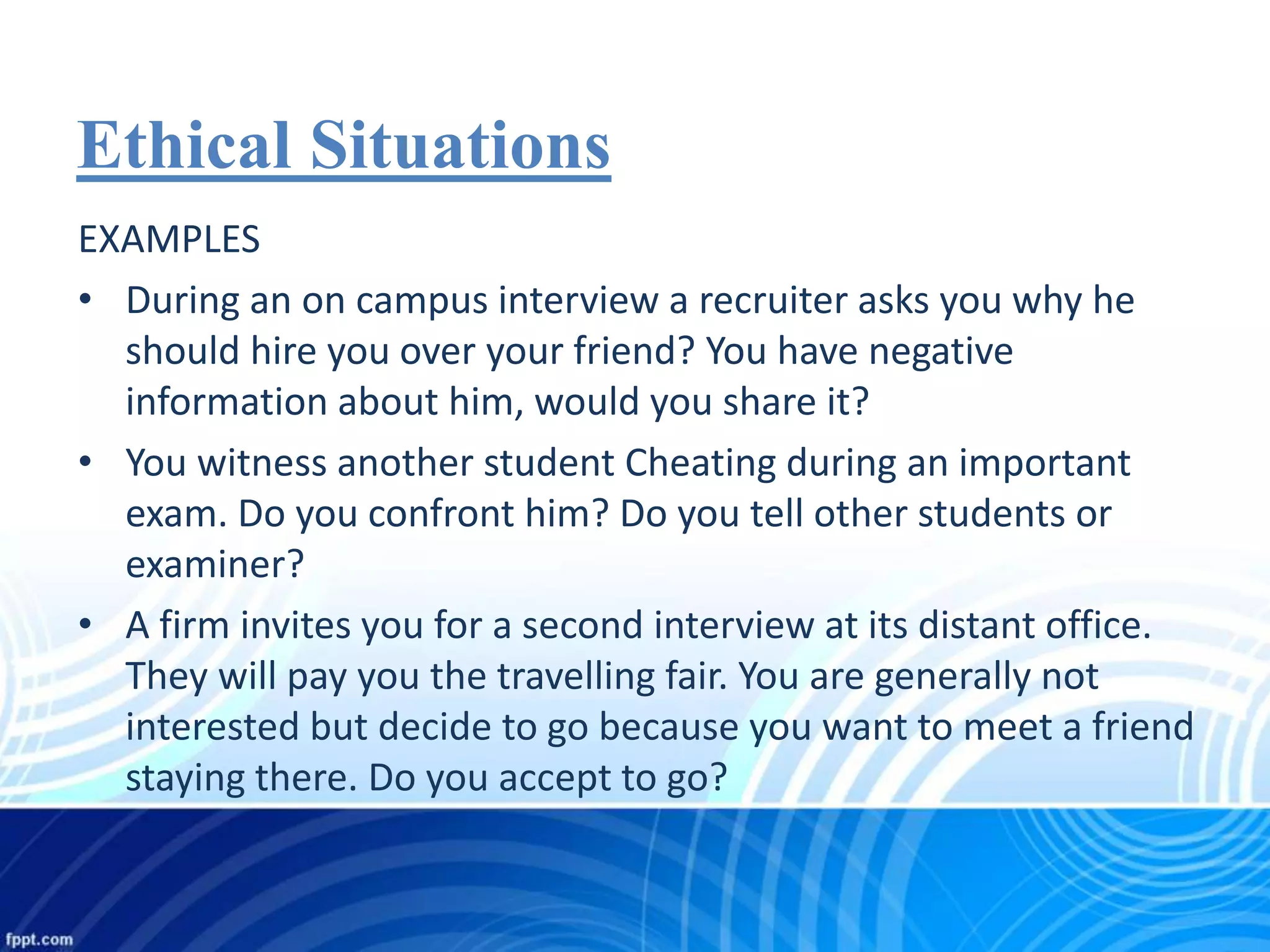 communication and ethics | PPTX