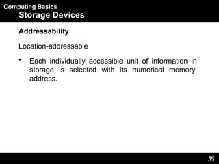 Ch 4 Computer Basics.pptx computer program | PPTX
