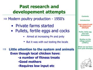 Poultry production in Ethiopia: An overview