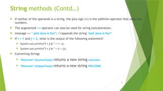 java string touppercase() method example Images High... ch 4 mathematical function character and string.pptx