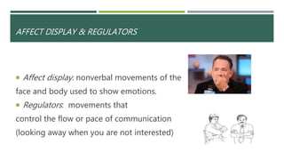 Ch4 nonverbal communication power point | PPT