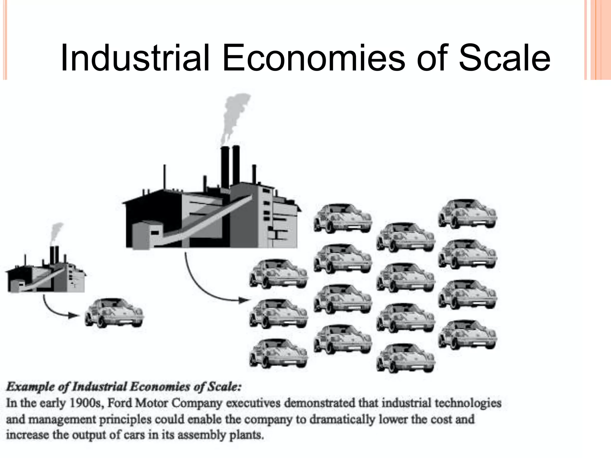 Industrial Economies of Scale
 