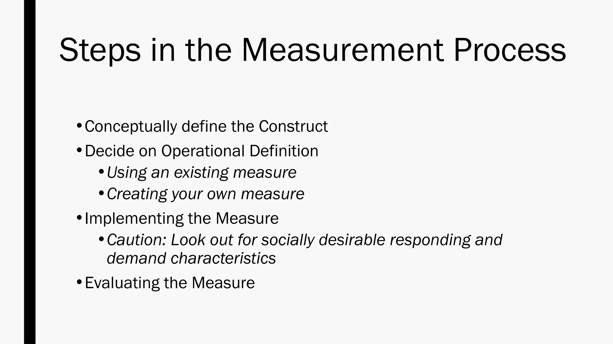 Ch4 Psychological Measurement Understanding Psychological Measurement Ch4 Psychological Measurement Understanding Psychological Measurement