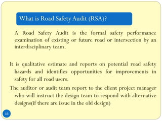 Street Racing Rsa Flowchart Comprehensive Road Safety Strategies and Road Safety Audits for ...