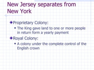 Ch 4, Sec 2 Middle Colonies | PPT