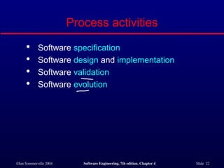 ch4_Software Processes software engineering | PPT