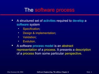 ch4_Software Processes software engineering | PPT