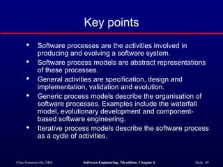 ch4_Software Processes software engineering | PPT