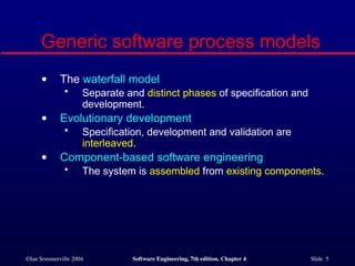 Software Process In Software Engineering ch4_Software Processes1.pptx about software engineering and its ...