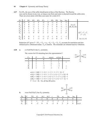 Ch 4 solutions symetria | PDF