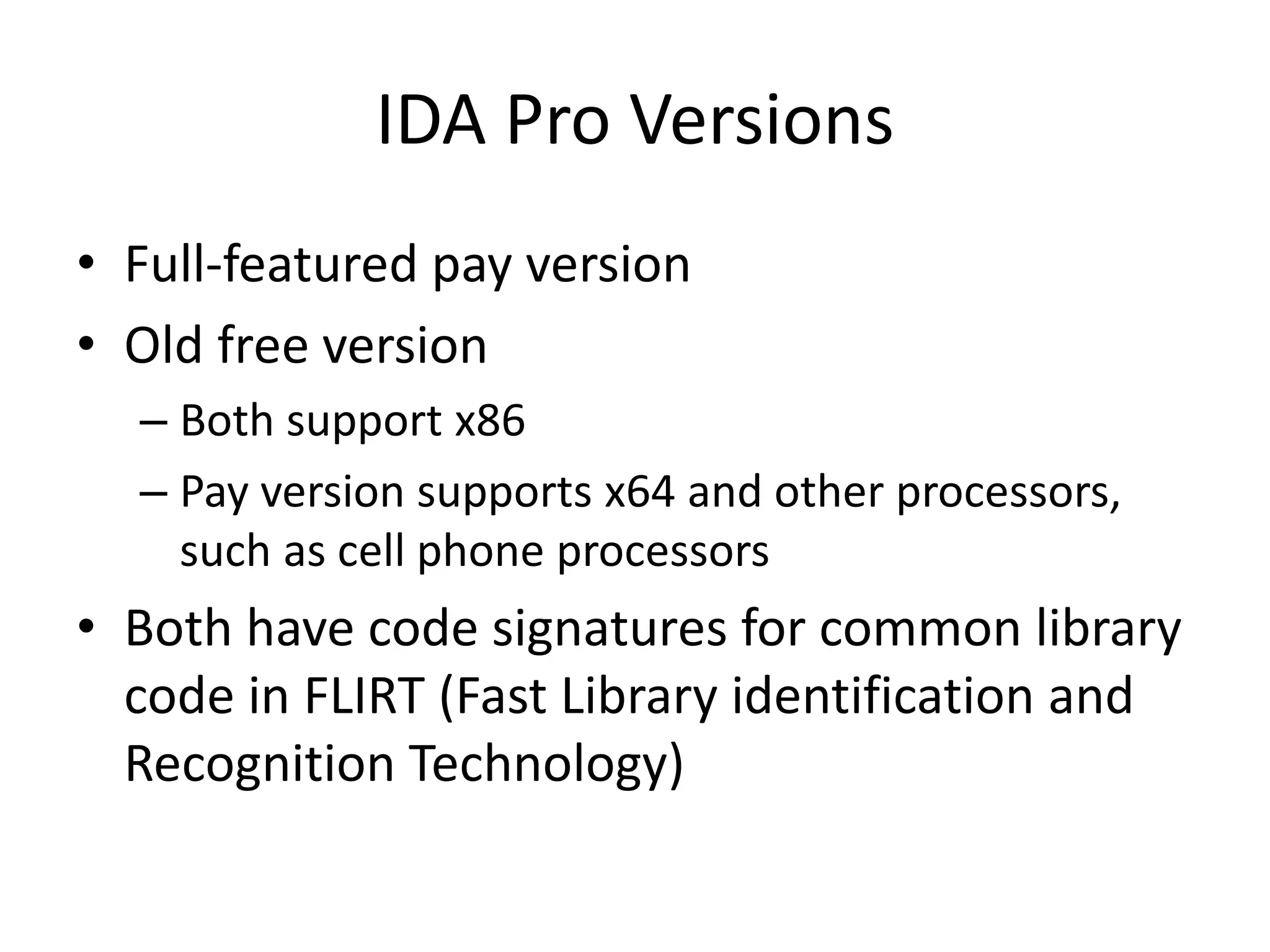 Practical Malware Analysis Ch 5 Ida Pro Pptx