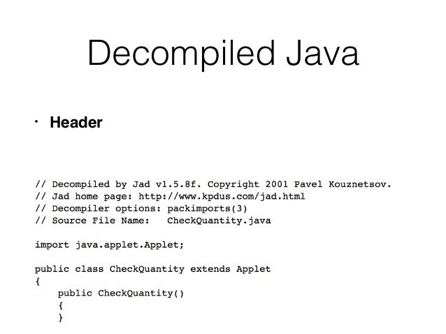 Best Java Decompiler Best Java Decompiler