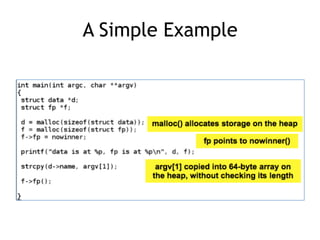 CNIT 127 Ch 5: Introduction to heap overflows | PDF
