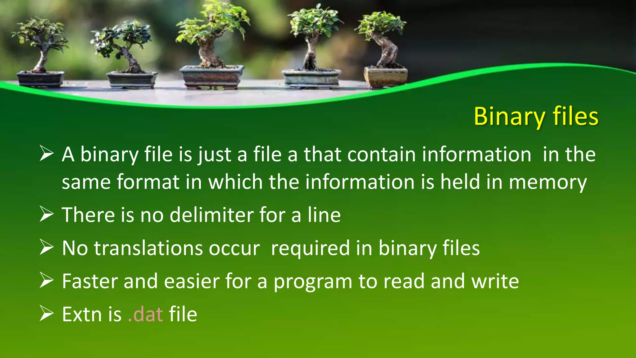 CBSE - Class 12 - Ch -5 -File Handling , access mode,CSV , Binary file ...