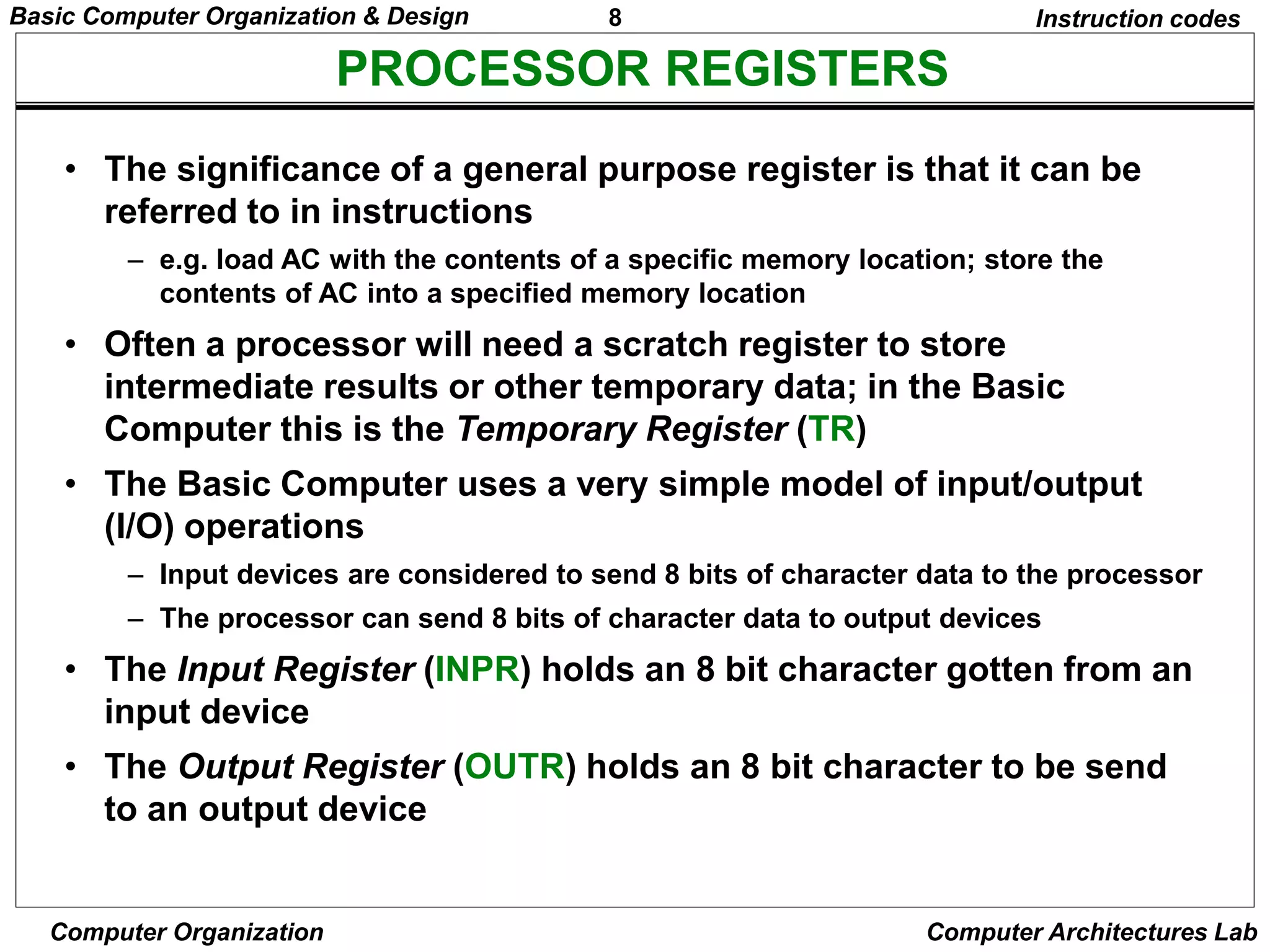 BASIC COMPUTER ORGANIZATION AND DESIGN | PPT | Operating Systems ...