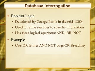 Dog Boolean ch 5 Data Resource Management Data Resource Management .ppt