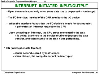 BASIC COMPUTER ORGANIZATION AND DESIGN.ppt