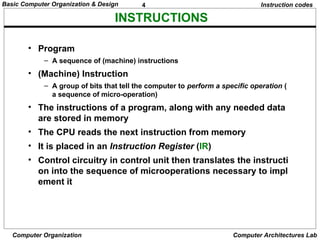 BASIC COMPUTER ORGANIZATION AND DESIGN.ppt