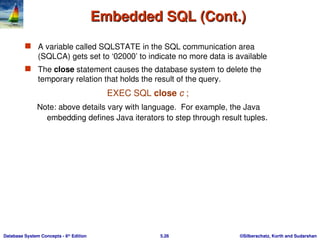 Advanced SQL in Data Base management System | PPT