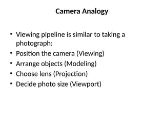 Comprehensive Guide to the Viewing Pipeline in Computer Graphics | PPTX