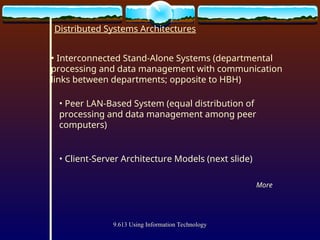Comprehensive Overview of Distributed Systems in Information Technology ...