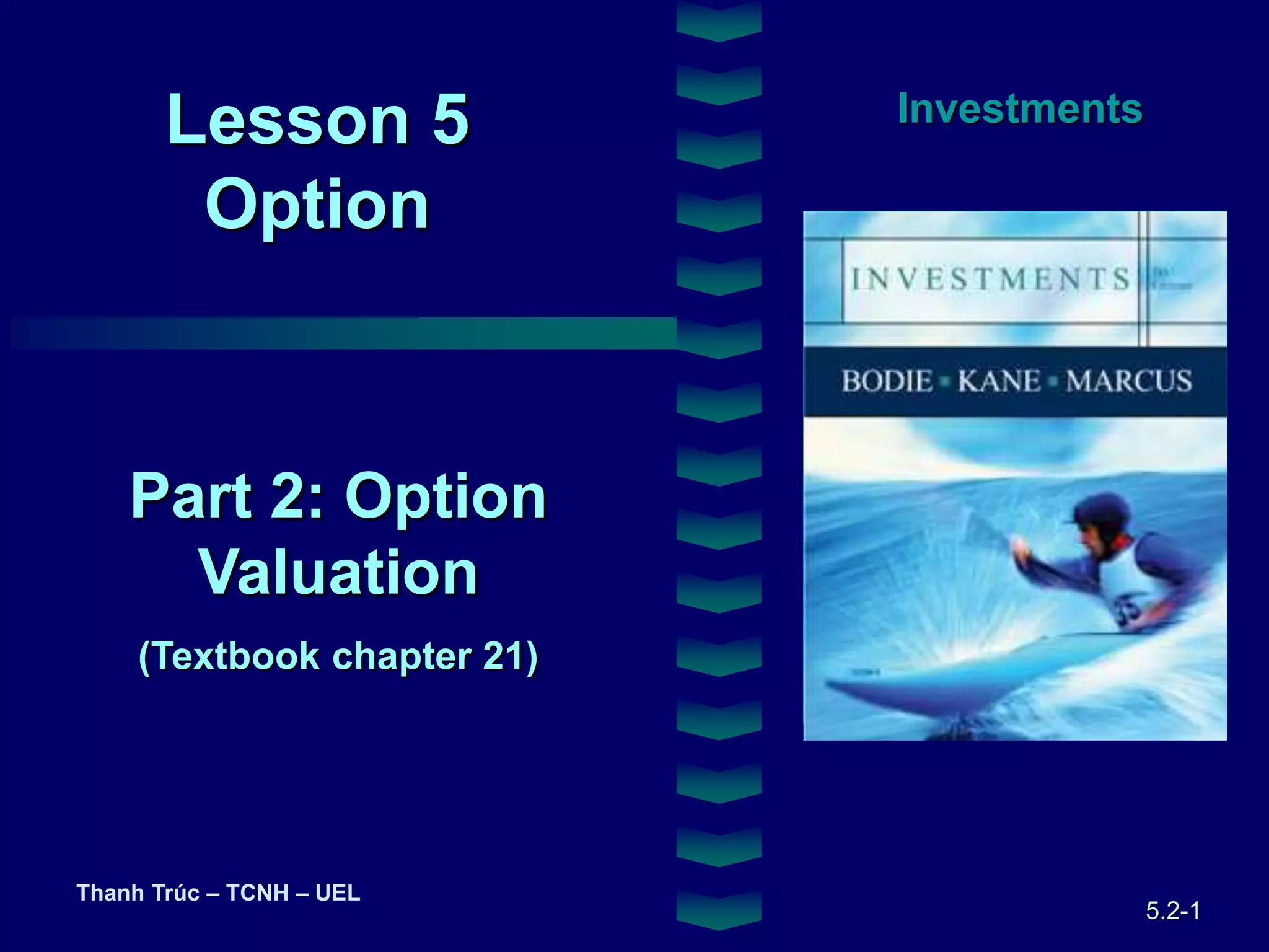 Ch5-2 Option Valuation (Eng).ppt