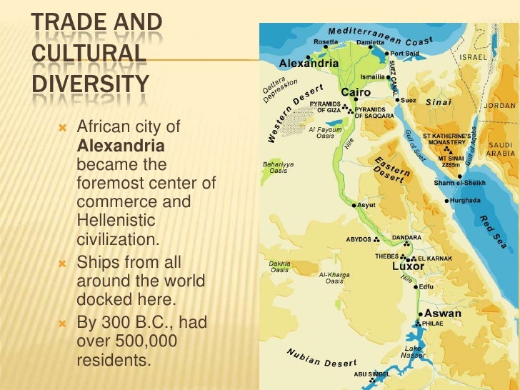 The spread of hellenistic culture