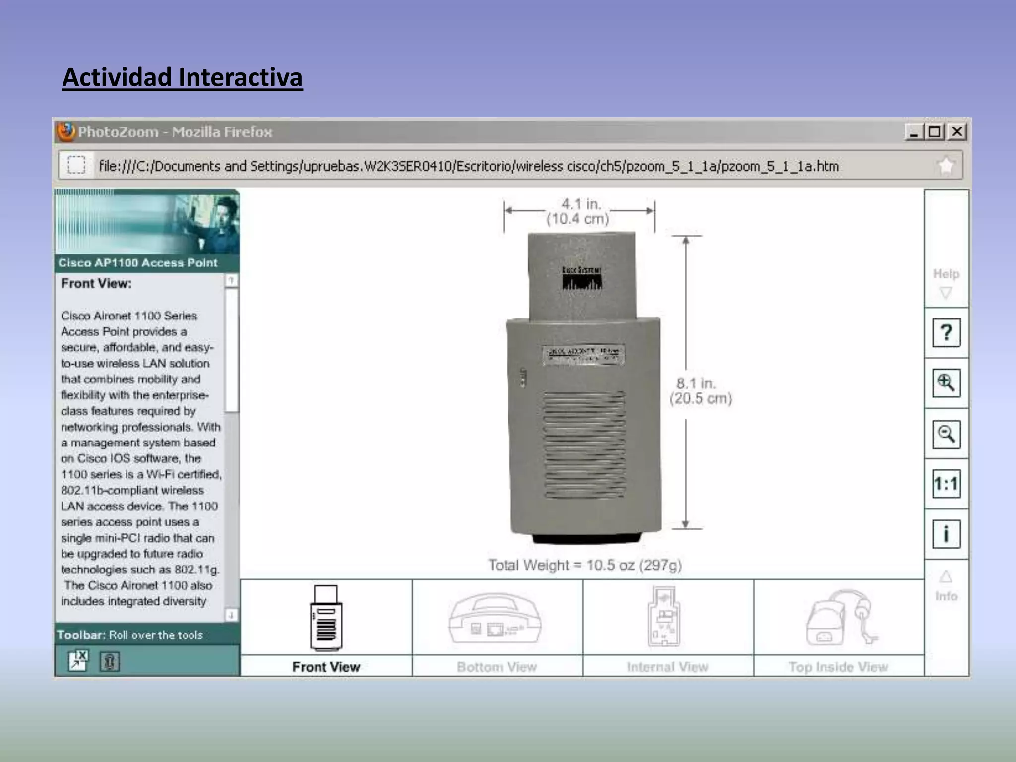 Actividad Interactiva
 