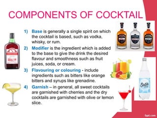 ALCOHOL BEVERAGES | PPTX