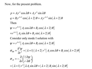 Now, for the present problem.
( ) ( )
( )[ ]
( )[ ]
( )[ ]
( ) ( ) ( )[ ]
1
2 2
1
2
1 1
2
2 2
2
1 1
2
1 12
cos sin
cos 2 s...