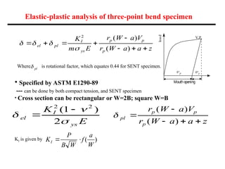 Epfm ch5-EPFM - Elasto-plastic fracture analysis | PPT