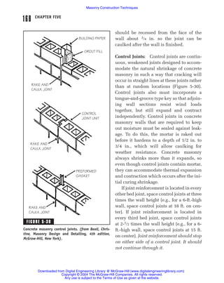 Ch5 masonry construction | PDF