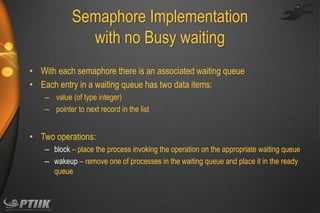 Ch5 process synchronization | PDF