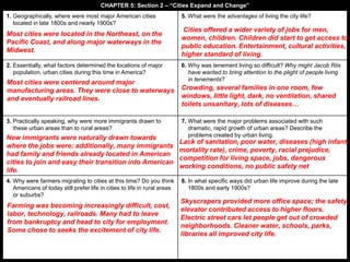 What’s it like on
the ship?
 packed
 1200-2000
 people from
different
countries
 different
languages,
culture, dress
 steerage class
(located by
boiler room)
 2 to 2 ½ week
voyage
 dirty, filthy,
stinking… etc.
 seasick (vomit)
 suffocating
 food, bring
some
 water (beer,
wine, schnapps,
vodka)
 Who do you
meet?
 adults,
children?
 What do you do
to pass the
time?
 talk about
dreams, make
plans…
 