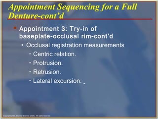 Partial Registration Rim Ch52 removable prosthodontics | PPT