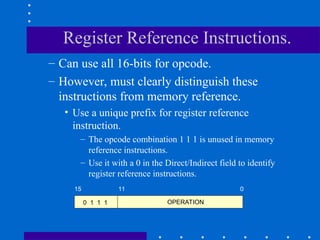 Instruction formats in computer organization | PPT