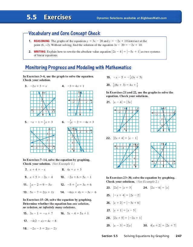 Ch 5 Book Systems Of Linear Equations
