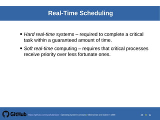Operating System-Ch5 cpu scheduling | PPT